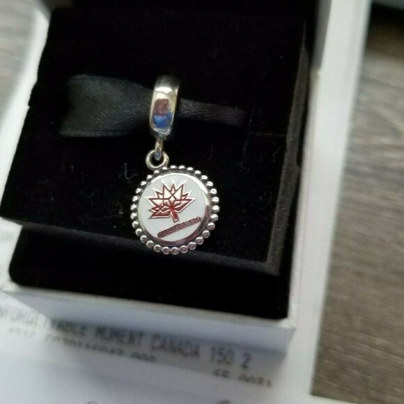 Authentic Pandora SS 2017 EXCLUSIVE and VERY RARE CANADA 150, EG791169-4… - Picture 7 of 7
